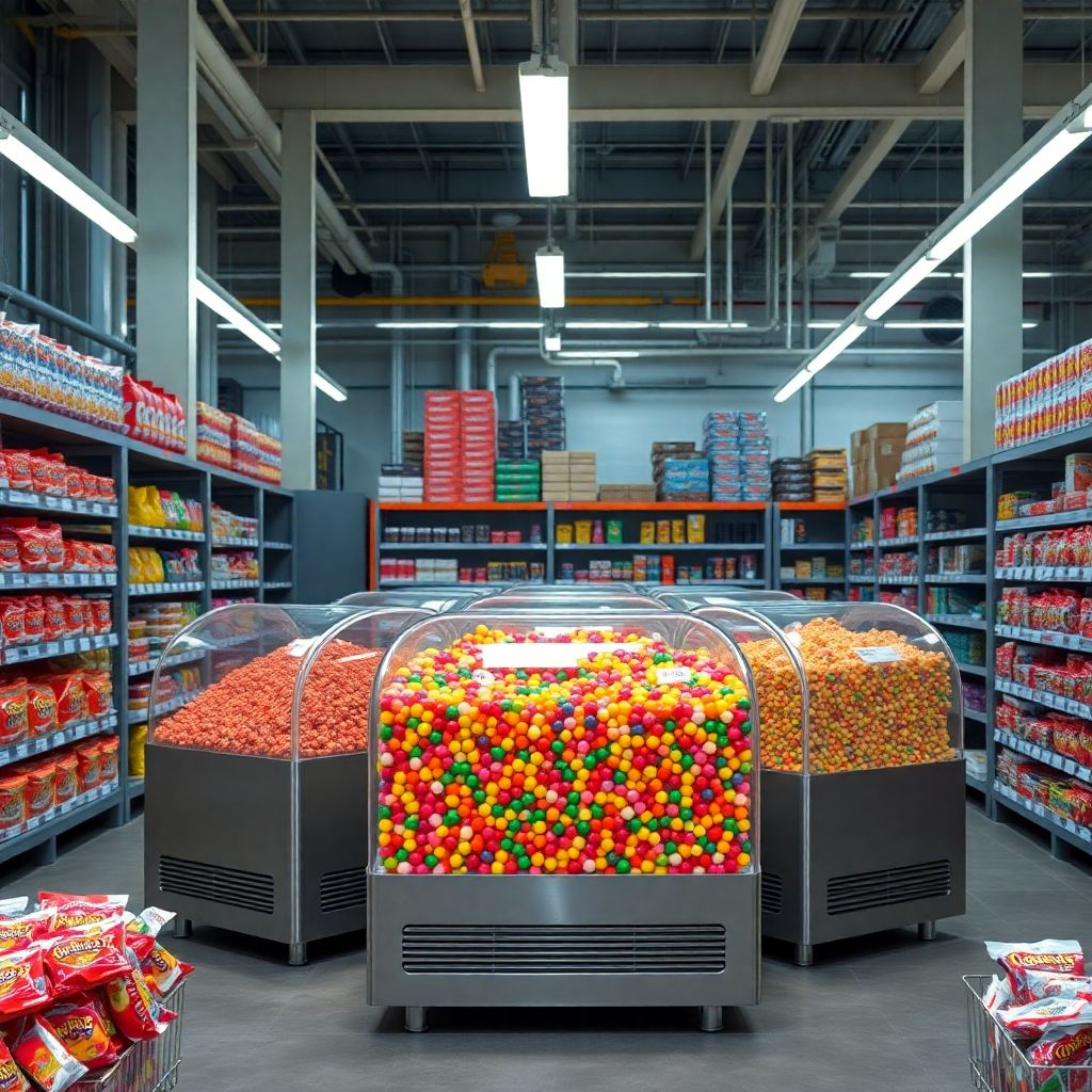 Exhibidores de Plastico para Dulces